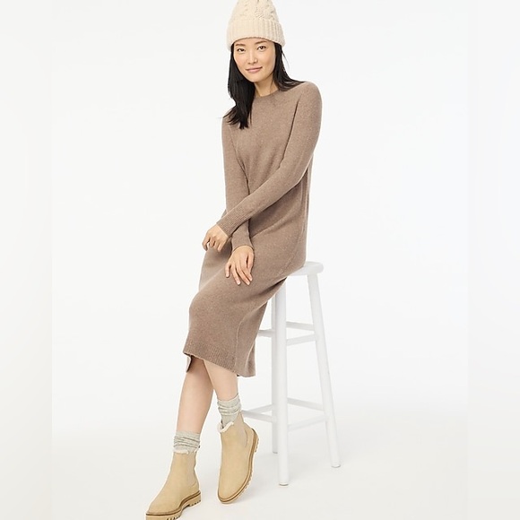 J. Crew Dresses & Skirts - J.Crew Extra-Soft Midi Sweater Dress – Size M